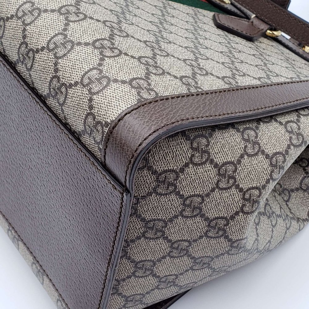100% Authentic Gucci GG Ophidia Medium Supreme Handbag and Shoulder Bag - Picture 10 of 16